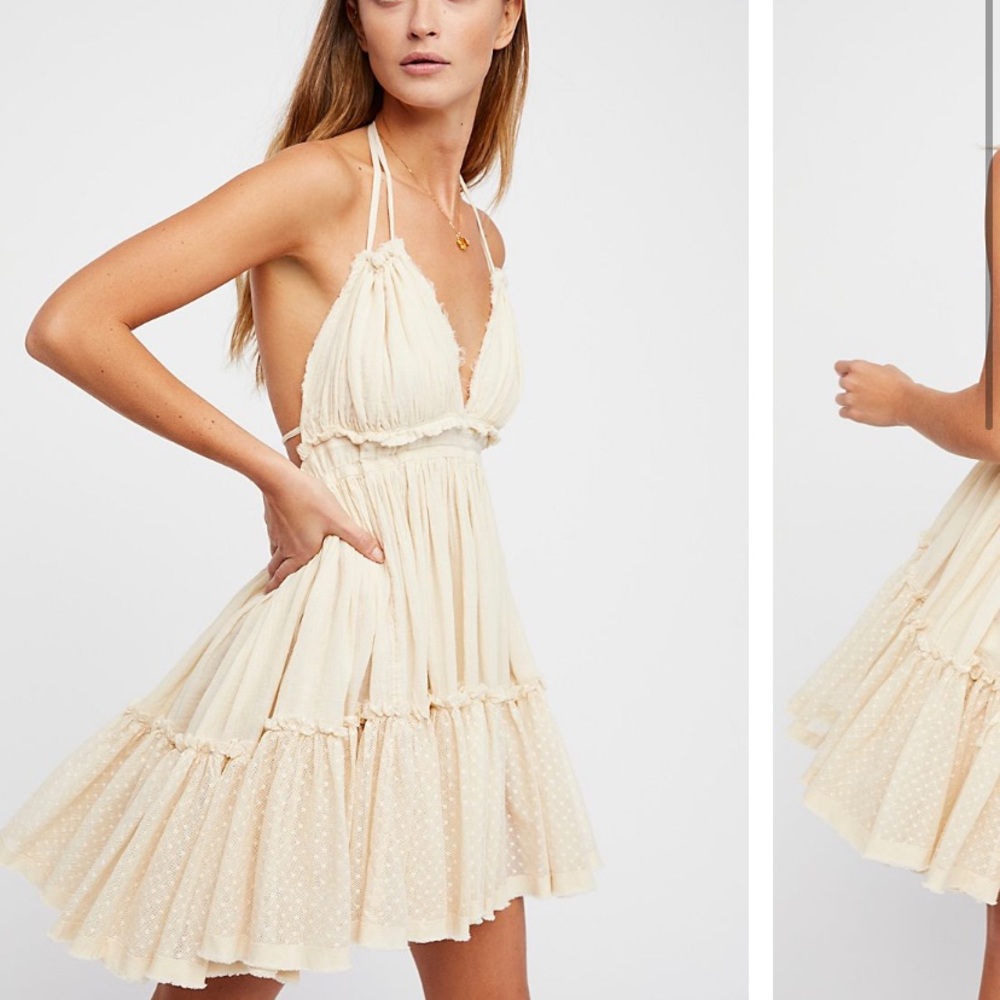 Free people 100 degree mini dress